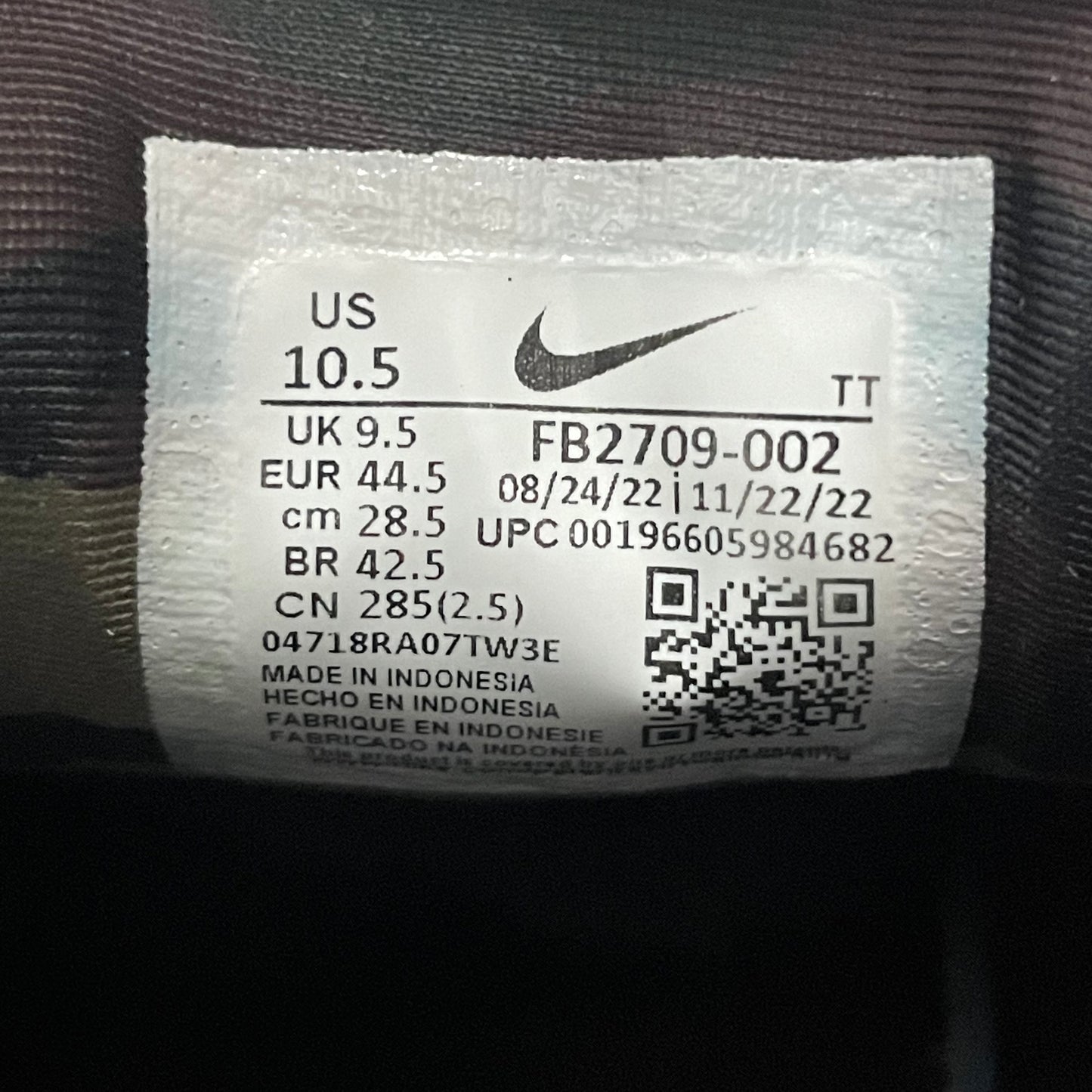 Nike Air Max 95 ‘Crtz Les Blues’ - UK9.5